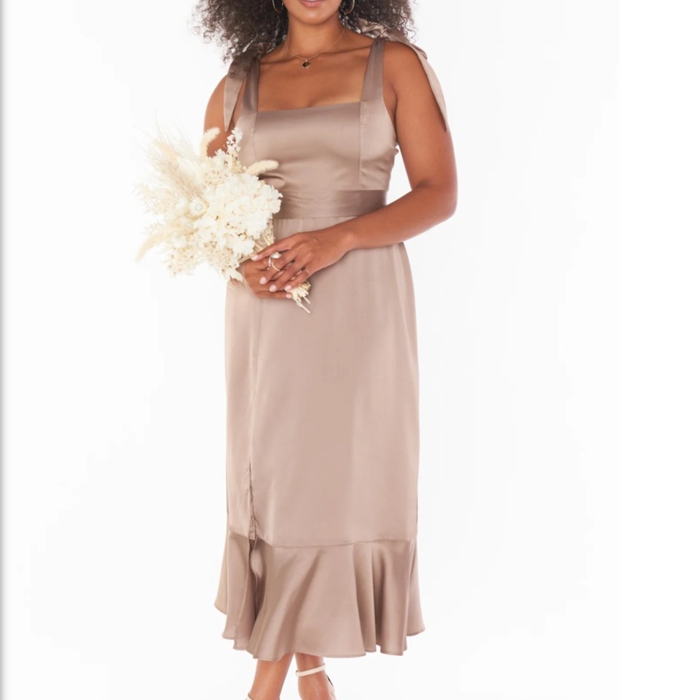 Show Me Your MuMu Claire Midi Dress nwt